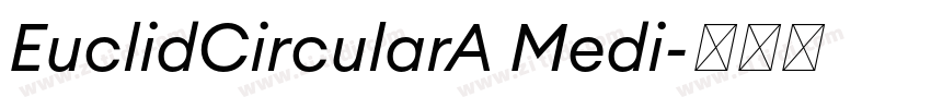 EuclidCircularA Medi字体转换